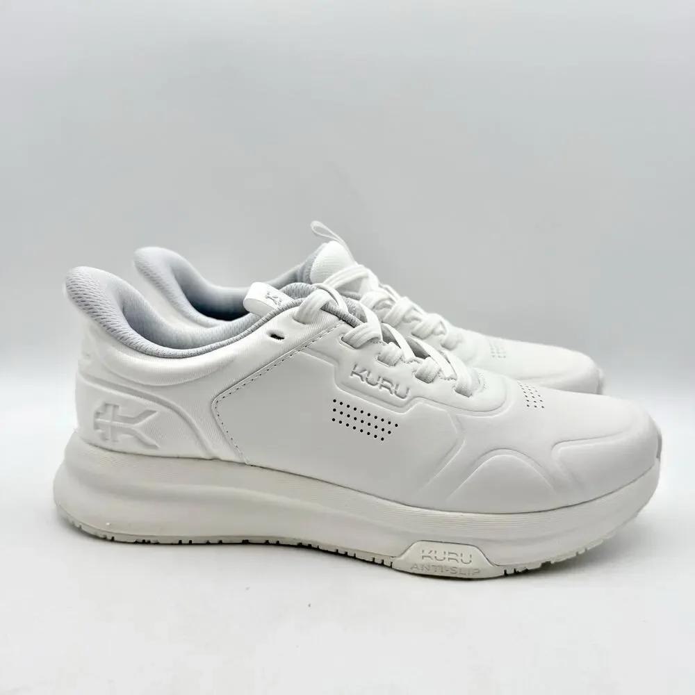 KURU Womens Shift Sneakers Size 7.5 EU 38 Bright White Anti Slip Athletic NIB